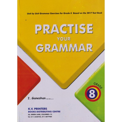Kbooks lk practise your grammar grade 8